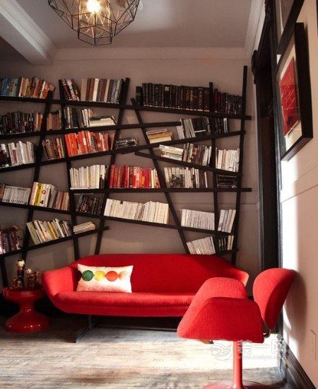 创意书房设计让你尽情沉浸在书海中