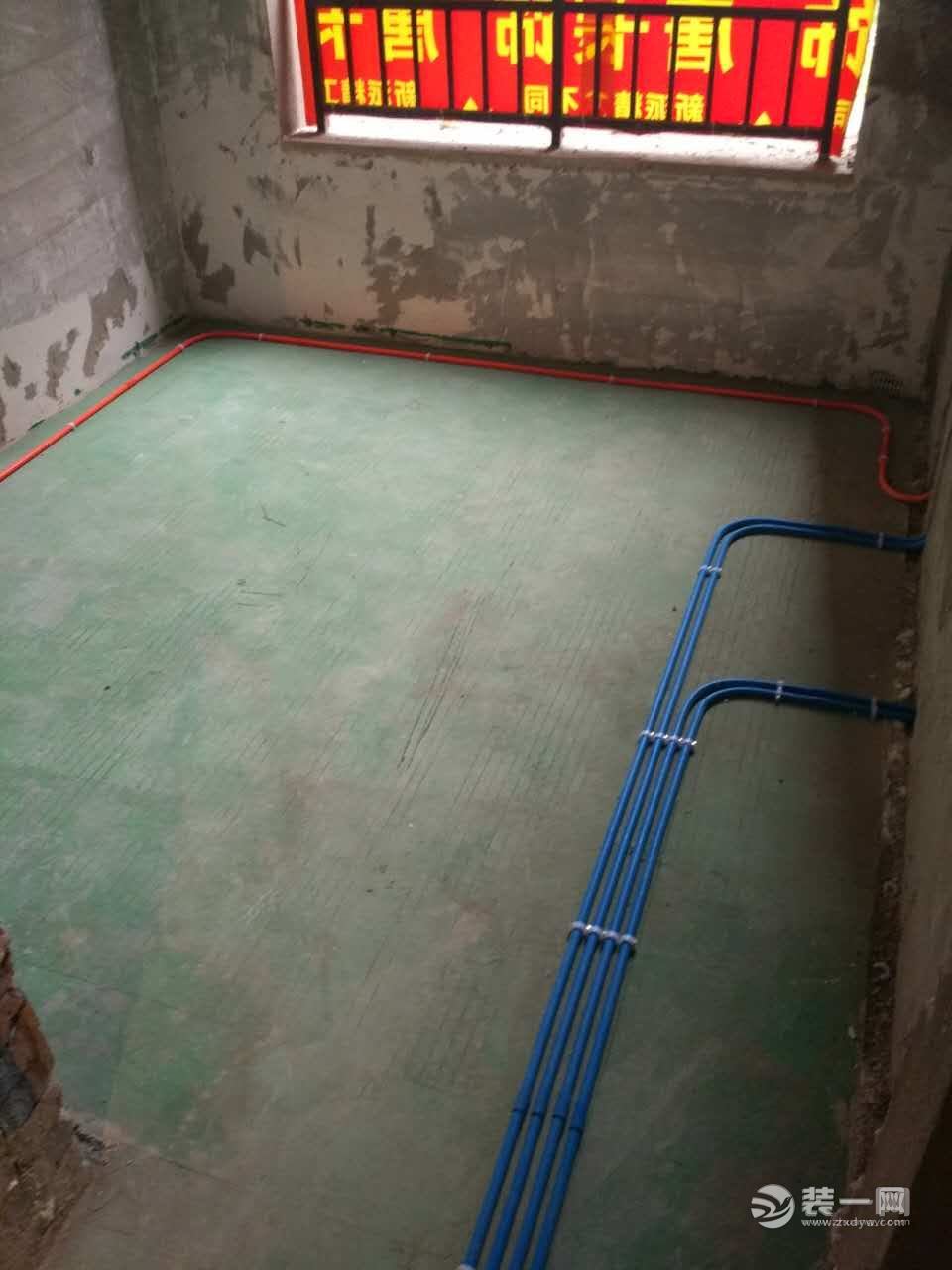 重庆唐卡装修公司装修工地水电完工实拍图