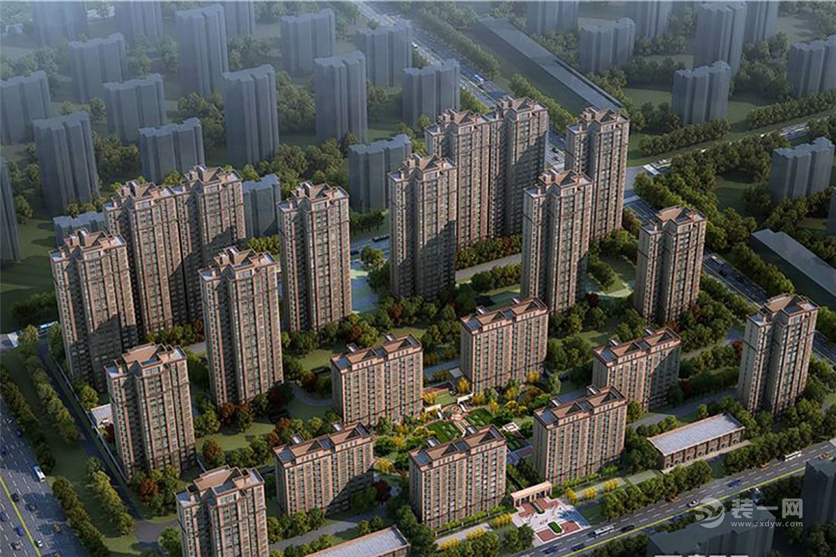 滨海新区最大保障性住房项目──欣嘉园