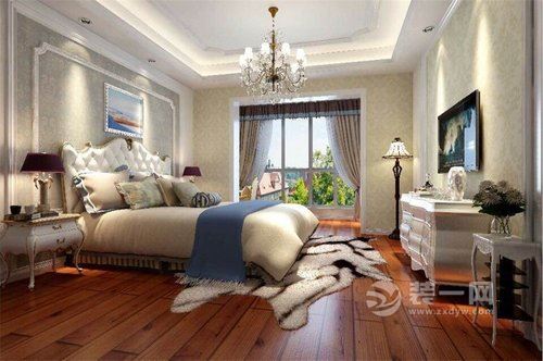 190平米西式古典风格装修案例卧室图