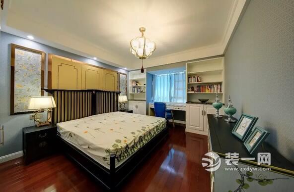 125平新中式三居室装修图片