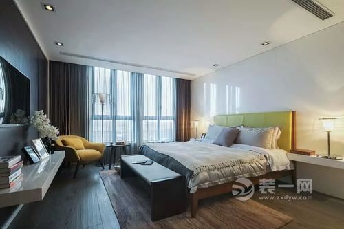 405平米六居室现代风格装修案例卧室图