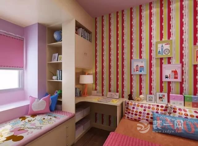 六安装饰设计儿童房空间装修装潢搭配案例