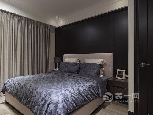105平米三居室新古典风格装修案例卧室图