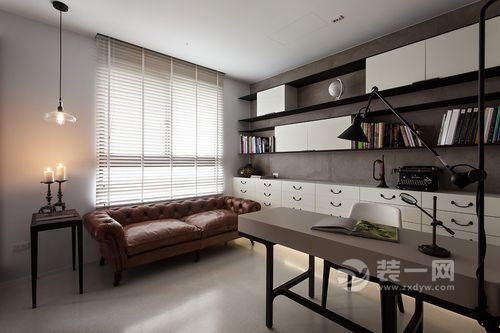 124平米三居室简欧风格设计案例休闲区图