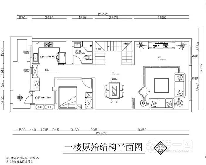天津富力尚悦居140平米复式楼户型图