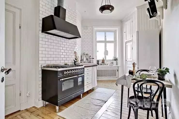 北欧风格厨房装修效果图