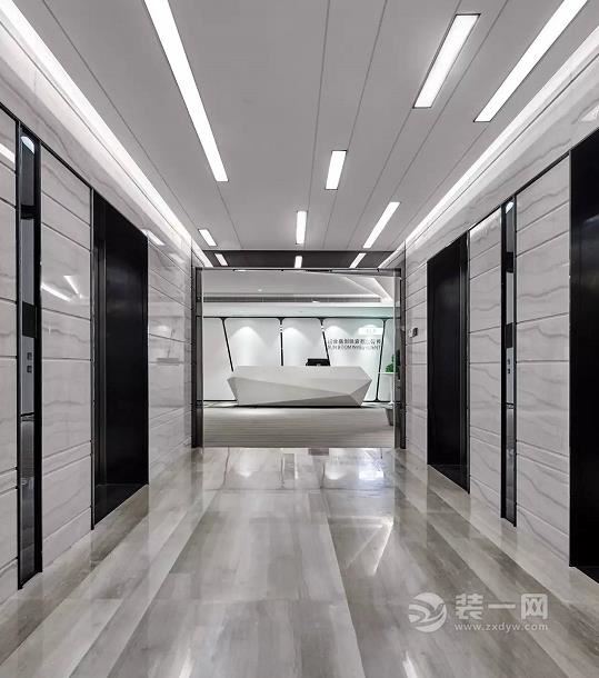 420平米现代简约风办公室装修效果图