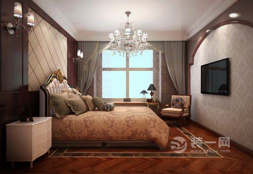 235平米四居室中式风格设计案例卧室图