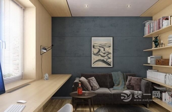 日式简约原木风格 110平米房子装修效果图