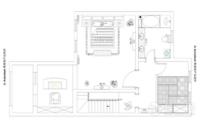 320平米中式风格别墅装修效果图