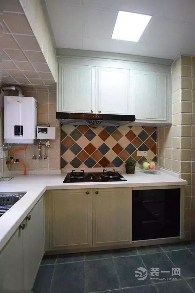 上海95平米小户型混搭风格厨房装修实拍图