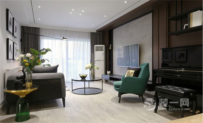 140平米四室两厅现代简欧风格装修效果图