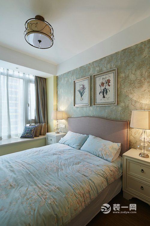 123平米西式古典风格装修案例卧室