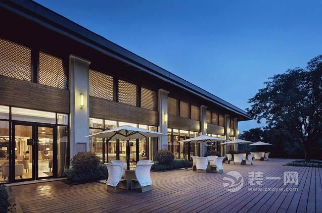 1000平米东南亚风格售楼处装修效果图