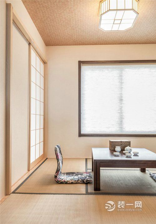 78平二居室日韩风格装修效果图茶室