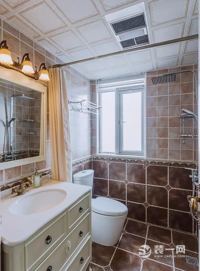 124平米三居室地中海风格装修案例浴室
