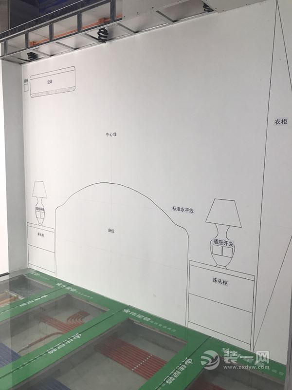 上海博若森装饰公司工艺展示区