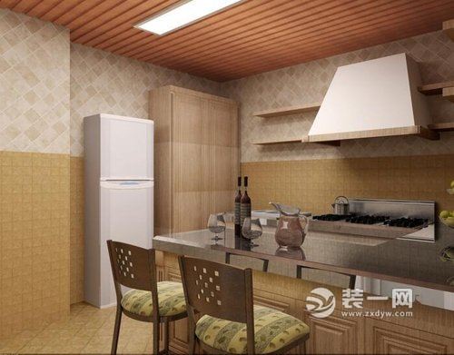 93平米二居室日韩风格装修效果图厨房