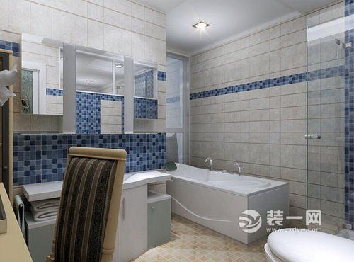 93平米二居室日韩风格装修效果图浴室