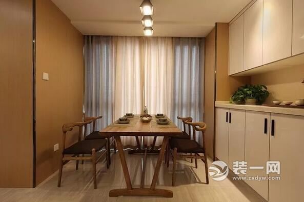110平新中式三居室装修效果图