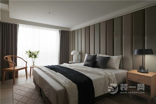 唐山富丽国际三室两厅139平米新中式装修案例效果