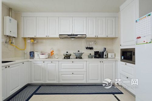 180平美式住宅装修厨房