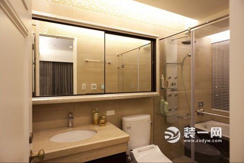 176平米混搭风格四房装修案例浴室