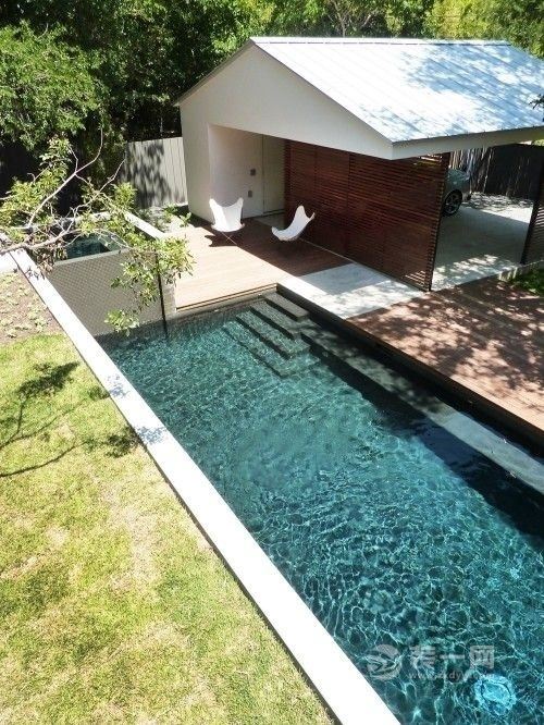 9款庭院水景设计让您领悟设计精髓 简直美出天际!