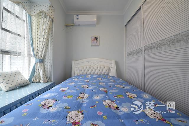 武汉清江山水125平三居室轻奢欧式古典风格儿童房装修实景图