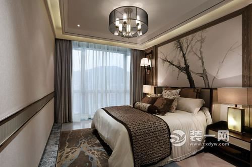 宁波117平米混搭风格案例卧室