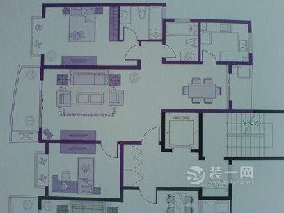 苏州118平米两室改三室装修设计图