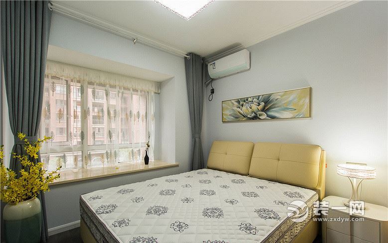 81平米小户型公寓住宅现代简约风卧室图