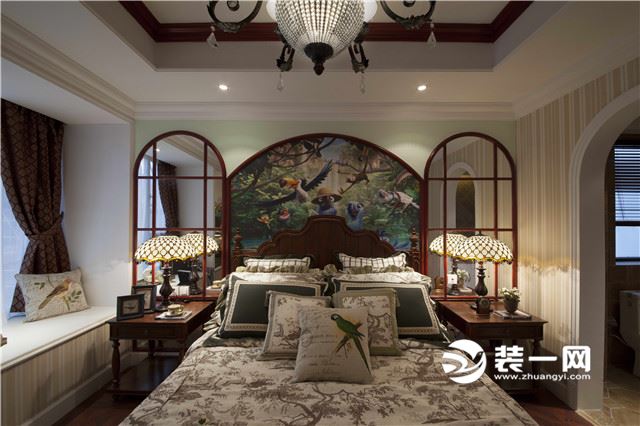 秦皇岛青馨家园四室两厅143平米混搭风格装修案例