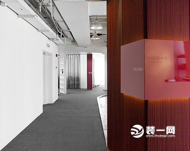 上海资生堂新中式风格办公空间装修效果图