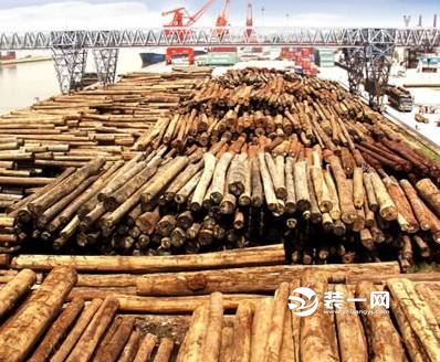 木材市场图片