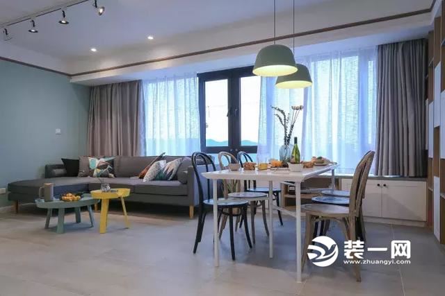 上海78平米两室一厅现代简约风格装修效果图