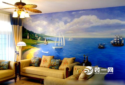 室内墙绘设计 艺术与家居的完美结合装修