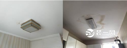 天花板漏水原因