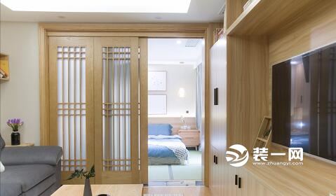 唐山龙泽国际两室两厅86平米日式风格装修案例效果