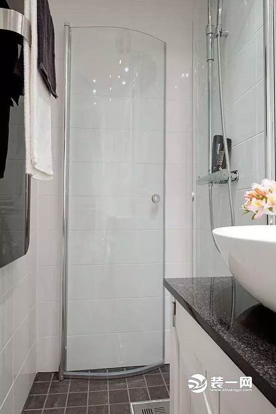 北欧风格卫浴室装修效果图