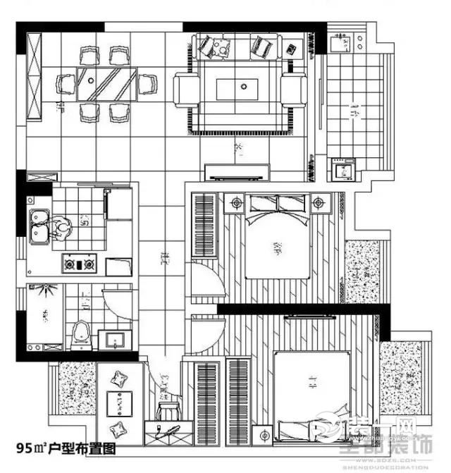 苏州尹山湖保利悦玺户型平面设计图