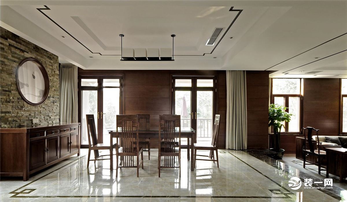 540平米豪华别墅装修中式风格案例