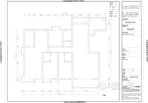 168平田园风格四居室装修效果图