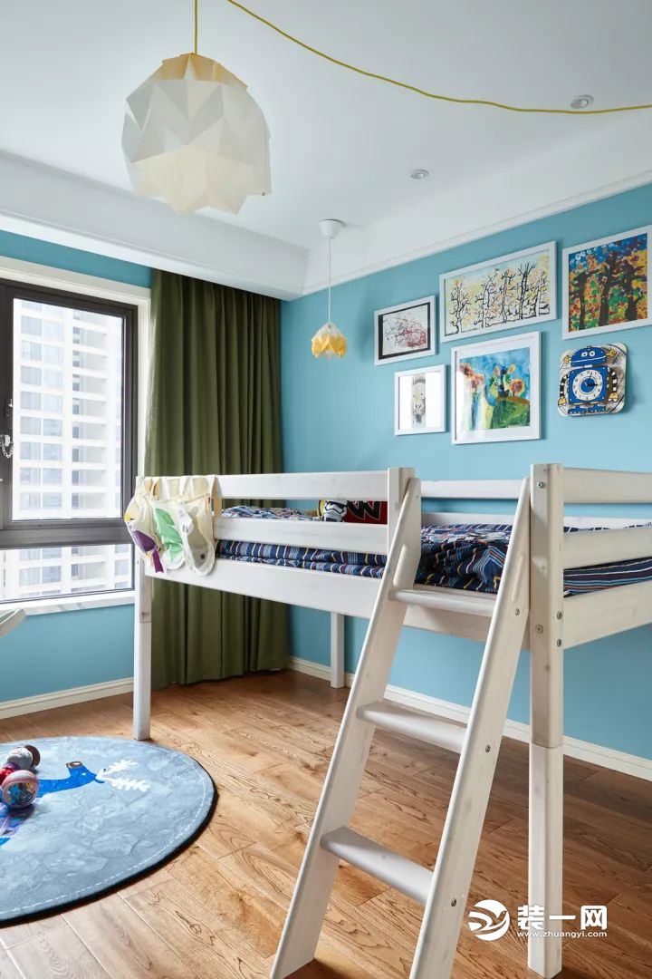 现代美式风格儿童房装修效果图