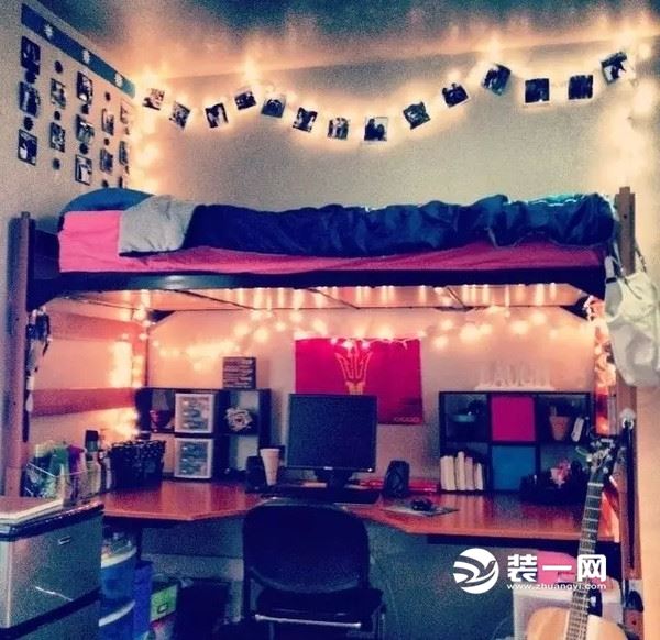 大学生寝室效果图