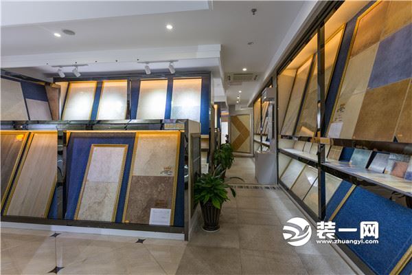 湖州圣都装饰公司材料展示区