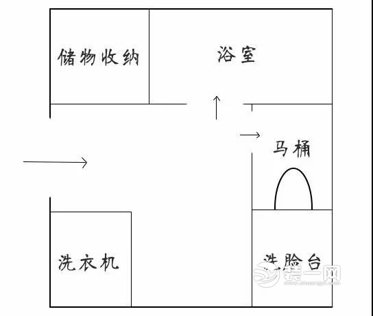 秦皇岛装修公司教你分离式卫生间这么装 方便又干净