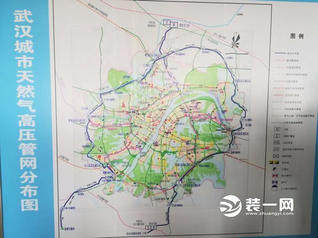 武汉天然气管网分布图