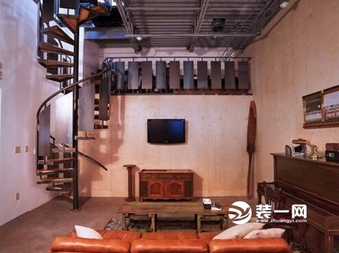 复式房客厅空间装修效果设计让家更有风格
